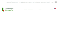 Tablet Screenshot of laboratoareleremedia.ro